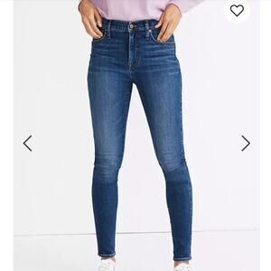 Madewell high rise skinny jeans in size 28